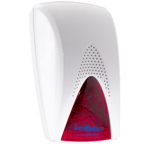 Sirène piézoélectrique avec flash