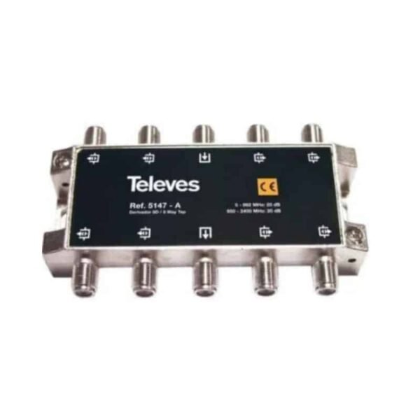 Dérivateur 5...2400MHz “F” 8D 20dB Intérieur
