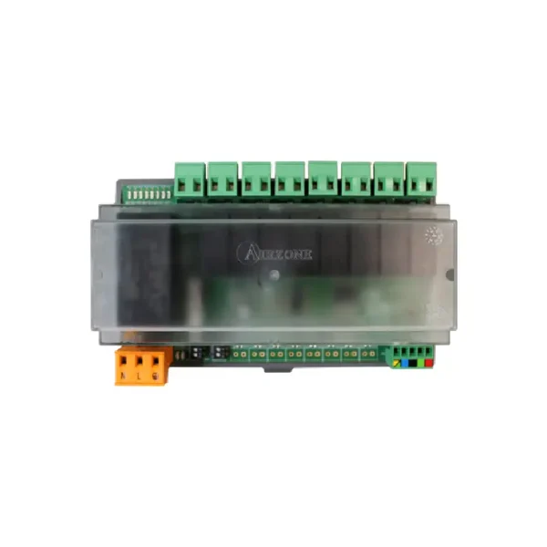 Module Airzone Acuazone IBPRO 32 contrôle éléments rayonnants 8 zones rail DIN