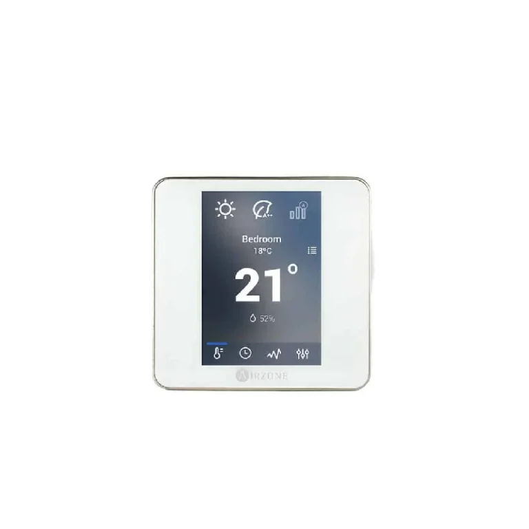Thermostat Airzone Aidoo Pro Fan Coil Blueface Zero écran tactile couleur pour contrôle HVAC