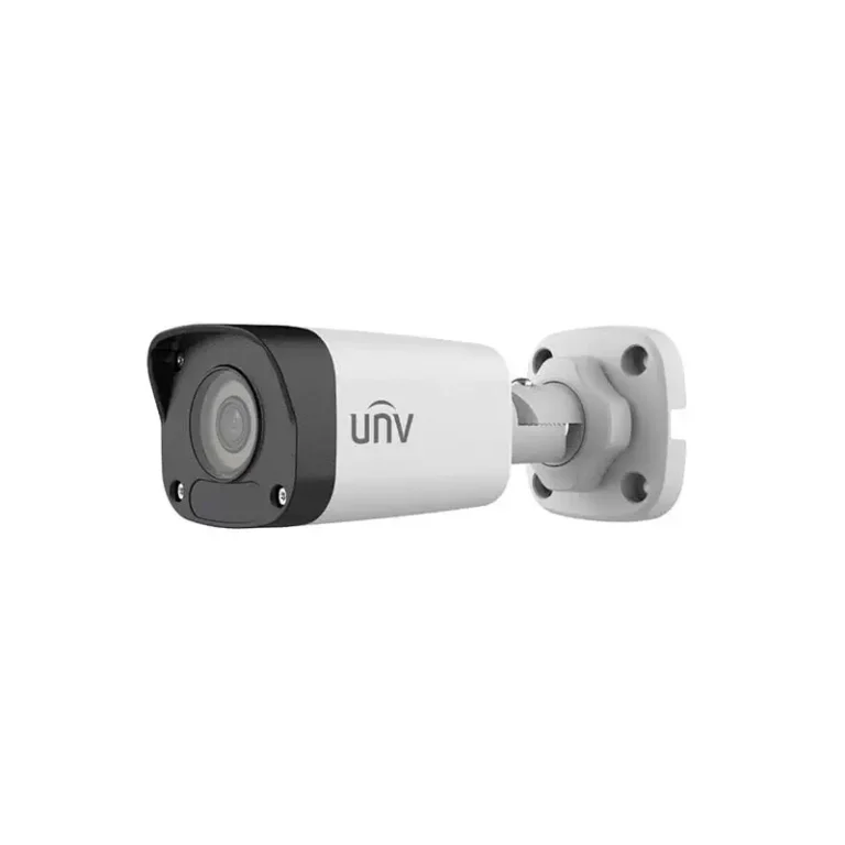 Caméra bullet IP 2MP objectif 4mm Smart IR 30m UNV H.265 PoE IP67 extérieur