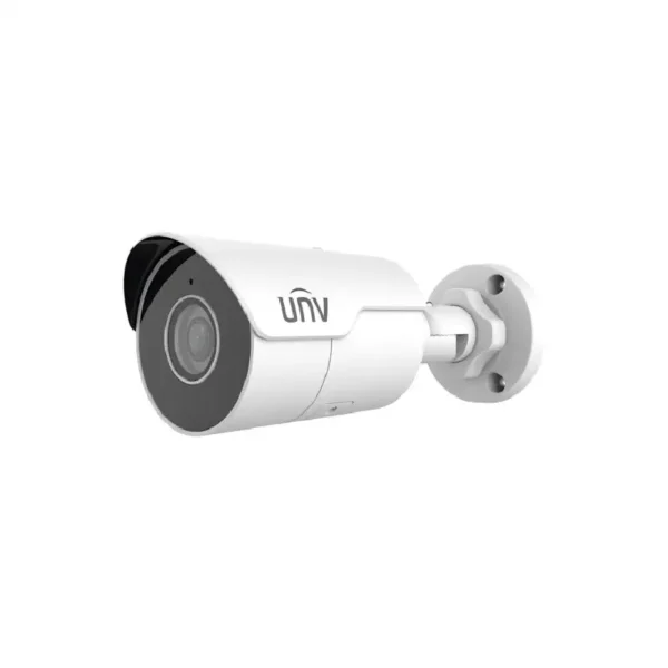 Caméra bullet IP 5MP UNV objectif 4mm WDR 120dB IR 50m micro intégré IP67 PoE
