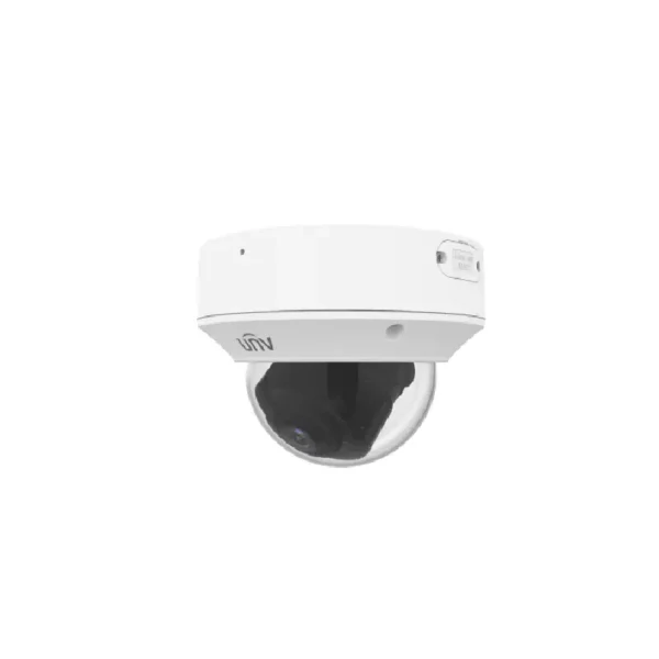 Caméra dôme IP 2MP LightHunter UNV varifocale 2.8-12mm WDR 120dB IR 40m micro intégré IK10