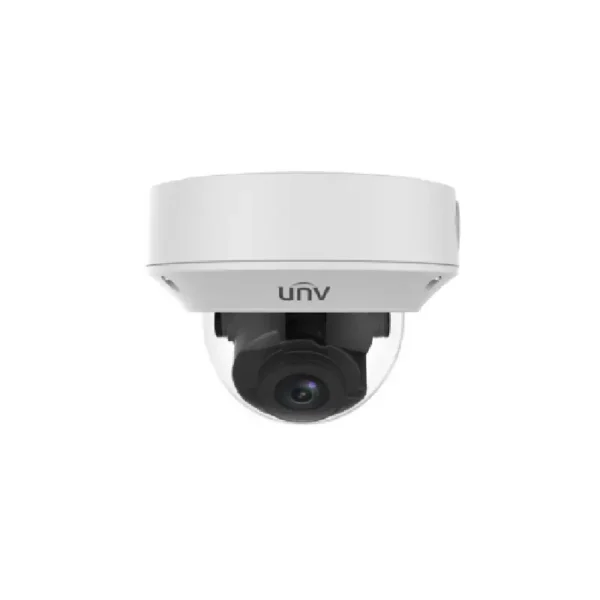 Caméra dôme IP 4MP varifocal 2.8-12mm UNV Smart IR 30m IP67 IK10 vidéosurveillance