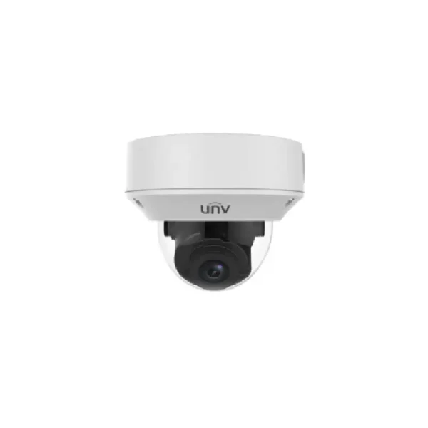 Caméra dôme IP 5MP varifocal 2.8-12mm IR 30m IK10 IP67 UNV vidéosurveillance