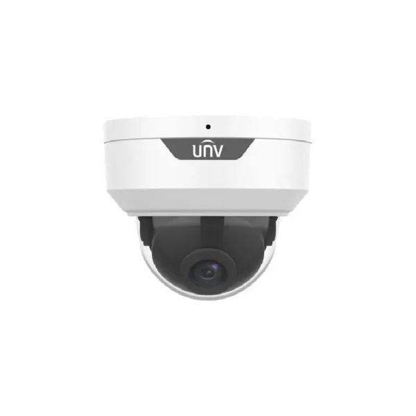 Caméra dôme IP 8MP 4K UNV objectif 2.8mm WDR 120dB IR 50m PoE IP67 IK10 antivandalisme