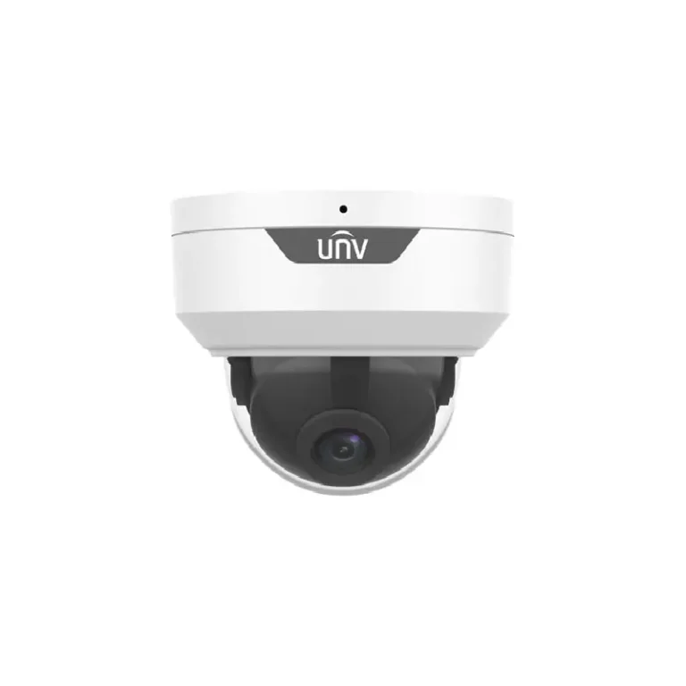 Caméra dôme IP 8MP 4K UNV objectif 2.8mm WDR 120dB IR 50m PoE IP67 IK10 antivandalisme