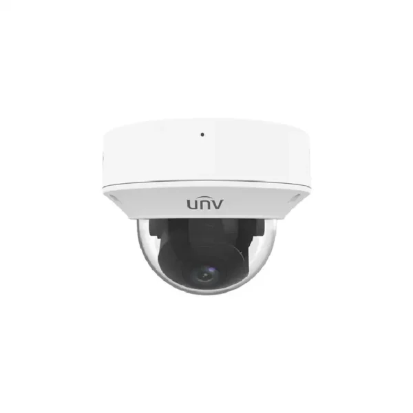 Caméra dôme IP 8MP UNV LightHunter motorisée 2.8-12mm WDR 120dB IR 40m micro intégré IK10