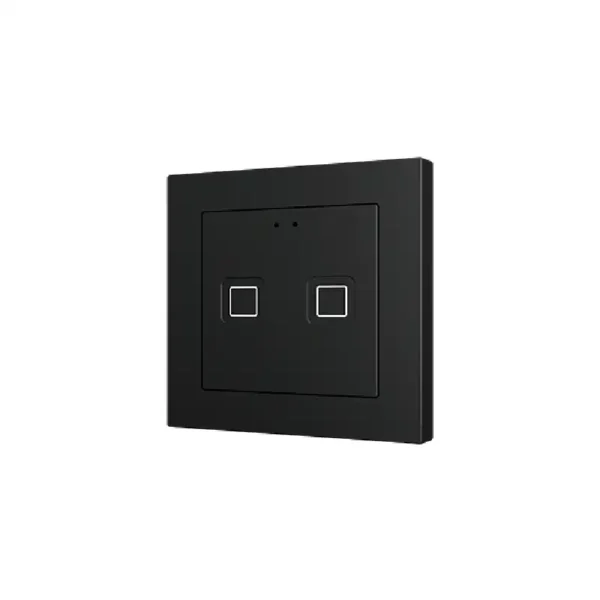 Interrupteur tactile capacitif rétroéclairé 55x55 mm Zennio Tecla 55 X2 – KNX encastré