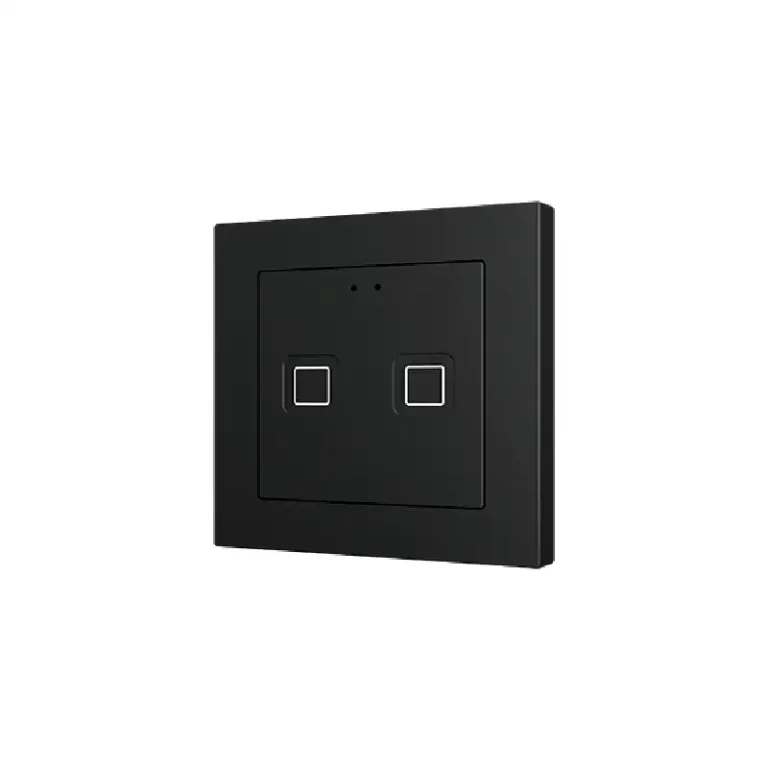 Interrupteur tactile capacitif rétroéclairé 55x55 mm Zennio Tecla 55 X2 – KNX encastré