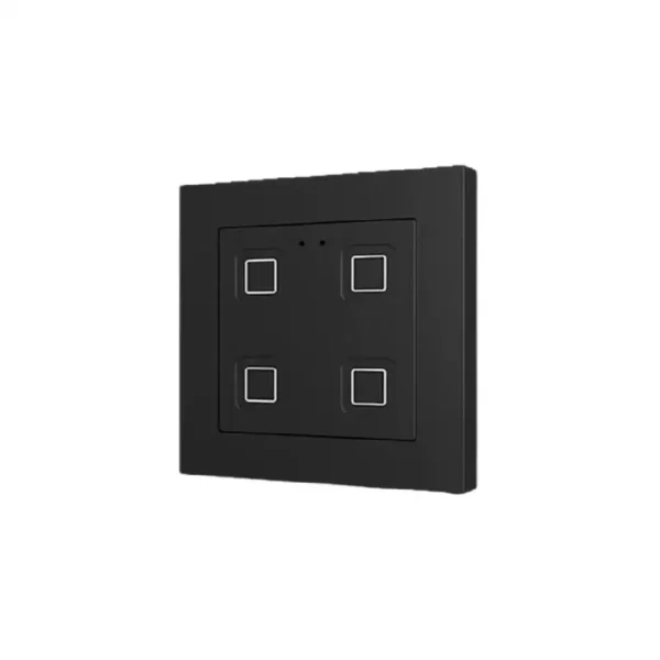 Interrupteur tactile capacitif rétroéclairé 4 boutons 55x55 mm Zennio Tecla 55 X4 KNX