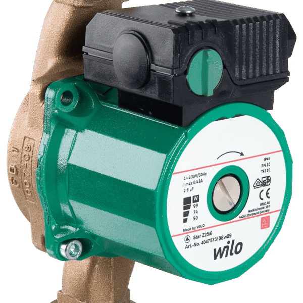 POMPE RETOUR SANITAIRE WILO-STAR Z 25/6-3