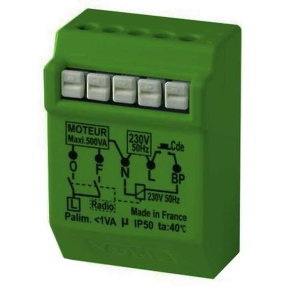 MICROMUDULE ENCASTRABLE RADIO 500W POUR VOLET ROULANT YOKIS