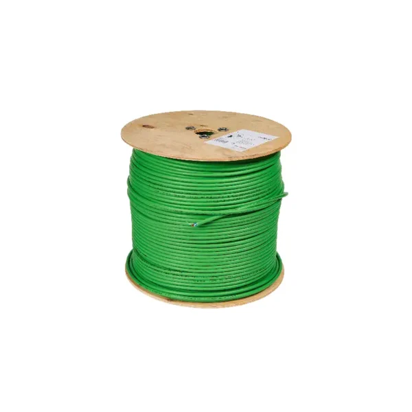 Câble KNX Bus EIB 4x0.8 mm² blindé LSZH vert pour réseau domotique BUS professionnel
