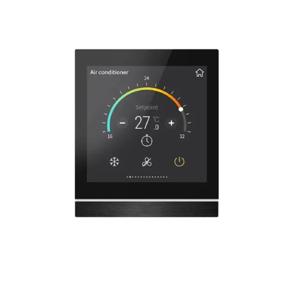 Écran tactile KNX 4 pouces EAE TD4 – affichage couleur IPS 480x480 commande domotique