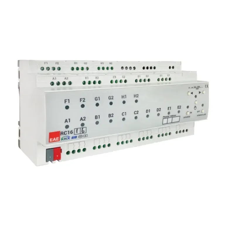 Contrôleur de chambre KNX EAE RC 1616 S-KNX MC V2 – gestion lumière, volets, ventilation (48285)